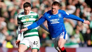 Celtic’s Callum McGregor (left) would like to see return to big away supports at Old Firm games 