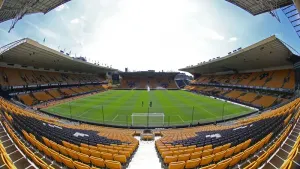 The stadium announcer at Molineux issued warnings to fans about homophobic abuse more than once (Nigel French/PA).