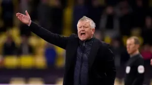 Chris Wilder’s position as Watford manager is safe until the end of the 2022/23 season (PA/John Walton)