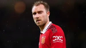 Christian Eriksen is determined to end the season on a high with Manchester United (Tim Goode/PA)