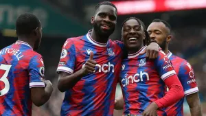 Crystal Palace thrashed Leeds 5-1 at Elland Road (Nigel French/PA)