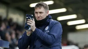 Dave Challinor pragmatic about top-three hopes after Stockport stun champions