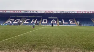 Jim McNulty delighted with Rochdale’s ‘real bravery’ in win over Walsall