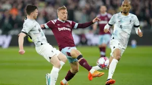 Liverpool loss a ‘kick in the teeth’ but we’ll bounce back, says Jarrod Bowen