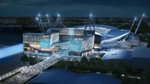 Manchester City plan an expansion to the Etihad Stadium (Manchester City handout/PA)