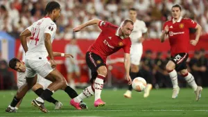 Christian Eriksen says the players took responsibility for Manchester United’s abject display (Isabel Infantes/PA)