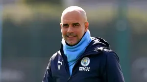 Pep Guardiola claims he would not be normal if not nervous ahead of facing Arsenal (Martin Rickett/PA)
