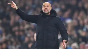 Pep Guardiola has attempted to rouse fans ahead of Manchester City’s crucial clash with Arsenal (Isaac Parkin/PA)