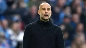 Pep Guardiola insists the title race is not over (Nick Potts/PA)