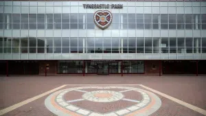 Robbie Neilson graffiti on Hearts badge mosaic condemned as ‘gross insult’