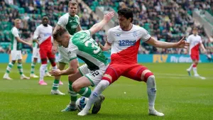 Rangers won at Hibernian 