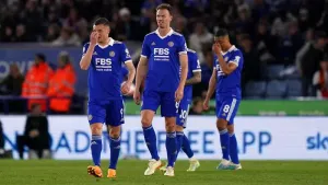 Leicester City are close to relegation from the Premier League