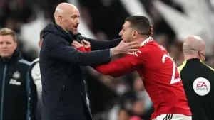 Diogo Dalot has signed a new deal at Manchester United (John Walton/PA)