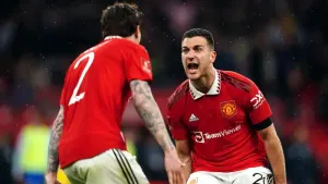 Manchester United are through to a 21st FA Cup final (Mike Egerton/PA)