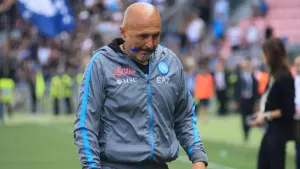 Luciano Spalletti is set to leave Napoli (Michele Nucci/LaPresse via AP)