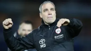 Michael Duff says he never doubted decision to take on Barnsley job last summer