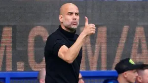 Pep Guardiola has been voted League Managers’ Association manager of the year for the third time (Peter Byrne/PA)