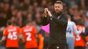 Luton boss Rob Edwards