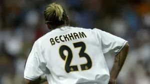 David Beckham was a star at Real Madrid for four seasons (Nick Potts/PA)
