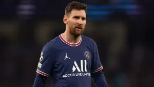 Lionel Messi is to leave PSG this summer (Martin Rickett/PA)