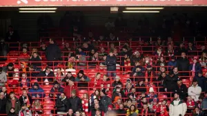 The Kop at Anfield is to get an additional 3,000 rail seats as the club is applying for a safe standing licence (Peter Byrne