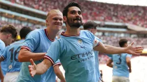 Man City stay on course for treble after beating Man United in FA Cup final