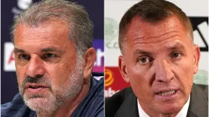 Ange Postecoglou backs Brendan Rodgers to make Champions League impact at Celtic