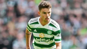 Celtic’s Matt O’Riley is ready to go again under Brendan Rodgers (Malcom Mackenzie/PA)