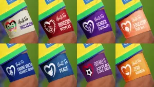 FIFA criticised for lack of pro LGBTQ+ stance in new ‘Unite’ armbands