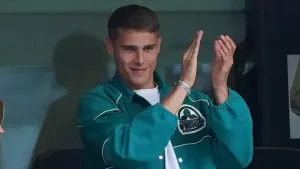 Defender Micky van de Ven joins Tottenham from Wolfsburg on six-year deal