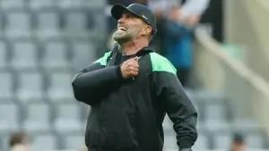 Jurgen Klopp calls 10-man Liverpool’s win at Newcastle ‘rare and super-special’