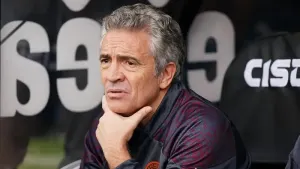 Juanma Lillo covered for an absent Pep Guardiola (Mike Egerton/PA)