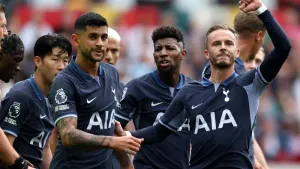 Two assists for James Maddison as Tottenham move on without Harry Kane with draw