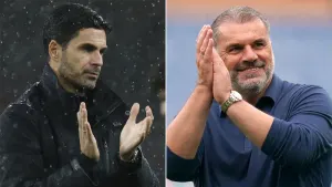 Arsenal boss Mikel Arteta praises Ange Postecoglou ahead of Tottenham’s visit