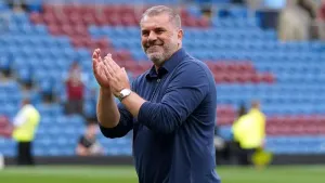 Ange Postecoglou has enjoyed a fine start to life at Tottenham (Nick Potts/PA)