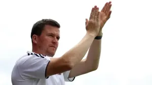 Gary Caldwell praises Exeter players after going top with win over Cheltenham