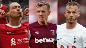 Darwin Nunez, James Ward-Prowse and James Maddison have started the season well (PA images)