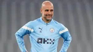 Pep Guardiola missed City’s wins over Sheffield United and Fulham (Martin Rickett/PA)