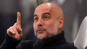 Manchester City manager Pep Guardiola was able to take positives from the Carabao Cup third round defeat at Newcastle (Owen 