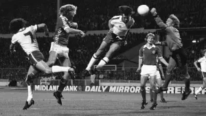 The wife of former England captain Dave Watson, pictured third right, has welcomed the creation of a new fund to support ex-