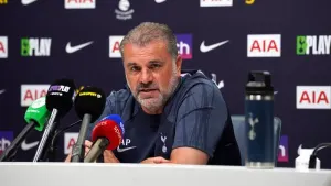 Ange Postecoglou has defended referee Darren England after his part in the VAR controversy in Tottenham’s 2-1 win over Liver