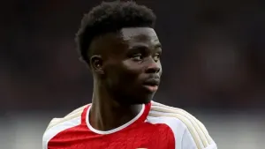 Bukayo Saka pulls out of England squad through injury