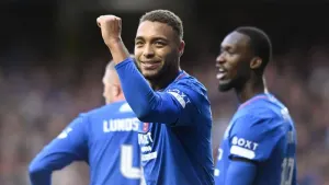 Rangers’ Cyriel Dessers was pleased with the start under new boss Philippe Clement (Lesley Martin/PA)