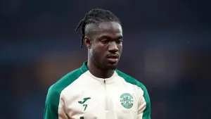 Elie Youan double earns Hibernian comeback draw against derby rivals Hearts