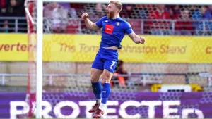 Goals from George Thomson and Anthony O’Connor see Harrogate beat Newport