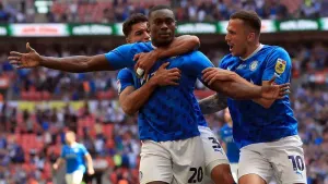 Isaac Olaofe leads Stockport to win over Forest Green