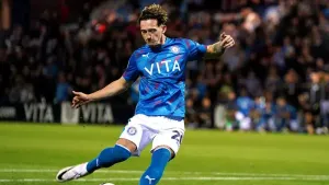 Louie Barry brace helps Stockport to eighth straight win