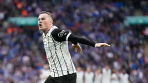 Macaulay Langstaff’s landmark goal helps Notts County beat Swindon