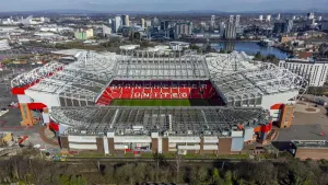 Manchester United have announced record revenues for the year ending June 30, 2023 (Peter Byrne/PA)