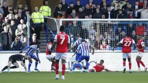 Michael Smith double fires Sheff Wed to first win of the season in derby clash